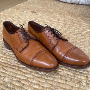 Allen Edmunds Clifton brown dress shoes size 9.5 D